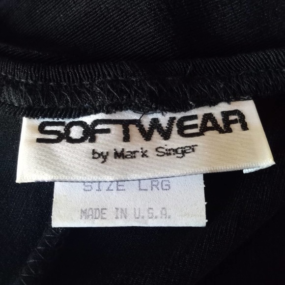 Softwear by Mark Singer black sleeveless maxi dress, Large - Picture 5 of 7